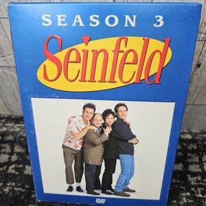 Seinfeld - Season 3 Box Set 22 Episode DVD Full Screen Remastered in HD